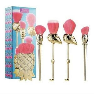 TARTE - 5 Piece Flamingo Makeup Brush Set